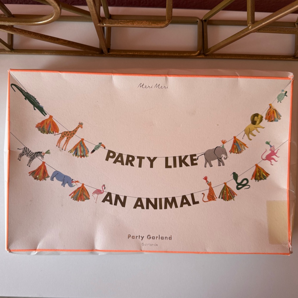 Party Garland - Animal Theme
